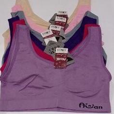 [KODE PRODUK PJDCT7541] Bra sport rajut Ainian miniset rajut muat jumbo bh bra remaja bra AHH tanpa 