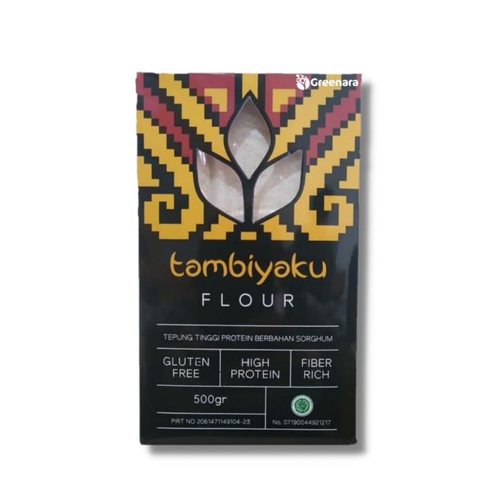 

PROMO [COD] Tambiyaku Tepung Sorghum 500gr / Tepung Serbaguna Gluten FREE