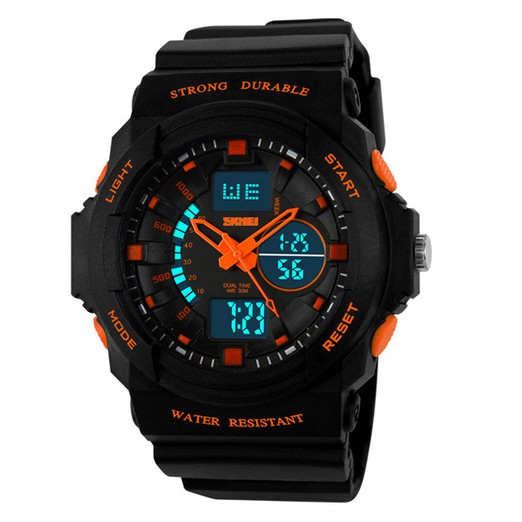 Jam Tangan Anak - AD1061 - EMWS7IOR Orange  SKMEI