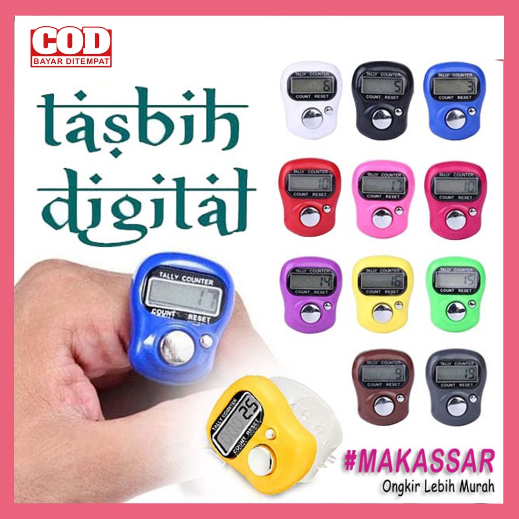 Tasbih Digital Mini / Tasbih Elektrik Mini Murah COD