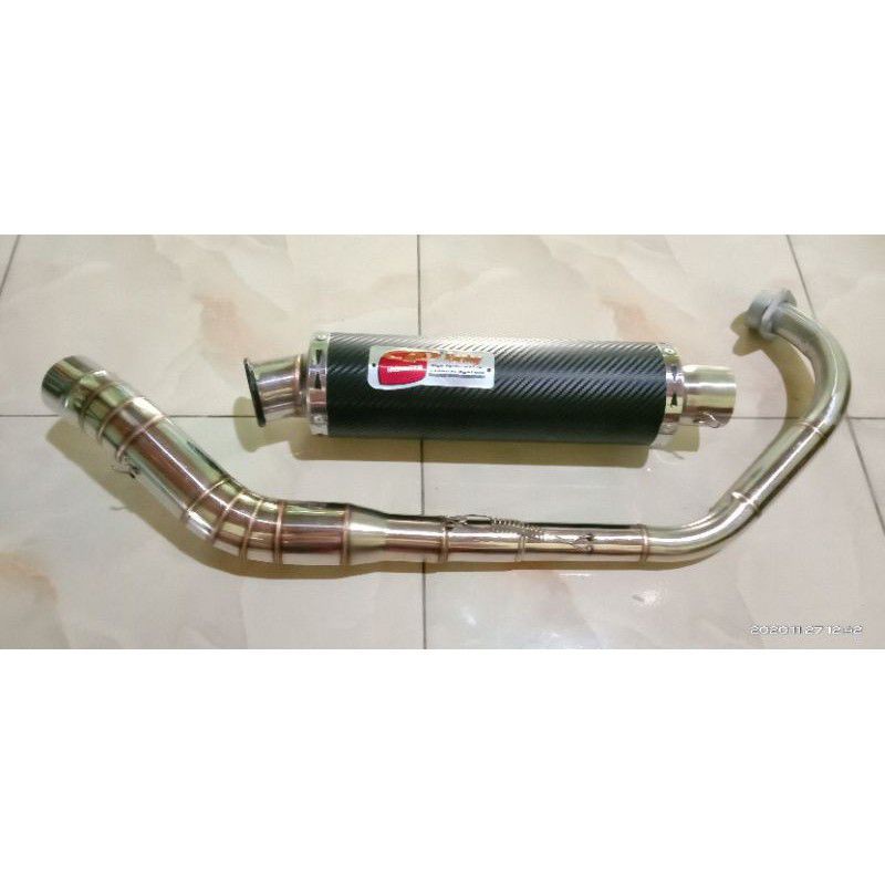 KNALPOT RACING CLD KARBON R15 SCORPIO GSX VIXSION FU