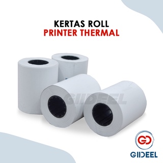 GIIDEEL Kertas Struk Roll Printer Thermal Ukuran Diameter 30mm Dan 50mm Isi Ulang Printer Thermal 5809, 5890