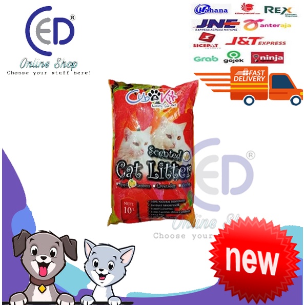 PASIR KUCING CUB N KIT 20KG MARKOTOPS ( EKSPEDISI )