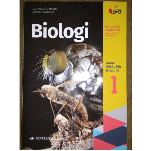 Jual Buku Biologi Sma Kelas X Kurikulum 2013 Revisi Shopee Indonesia