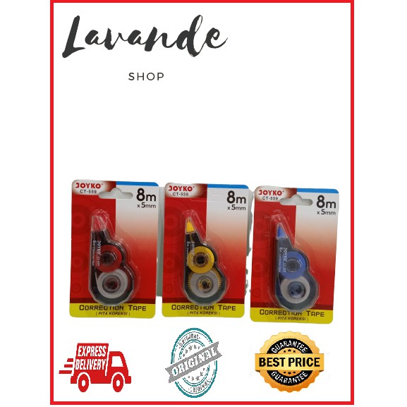 

TIP EX KERTAS MURAH / CORRECTION TAPE MURAH CT 559 ATAU 558