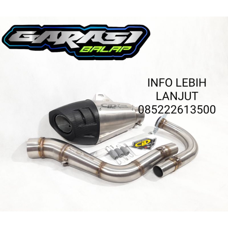 KNALPOT CLD HONDA BEAT KARBU BEAT FI BEAT ESP SCOOPY VARIO SHARK SERIES-4