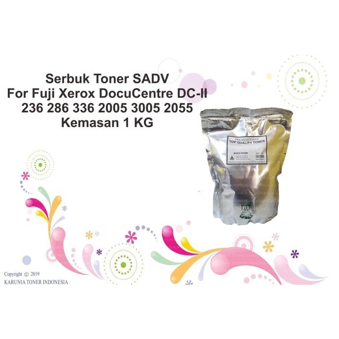 

yang dicari@@@@] Serbuk Toner SADV For Xerox DocuCentre DC II 236 286 336 2005 3005 1KG
