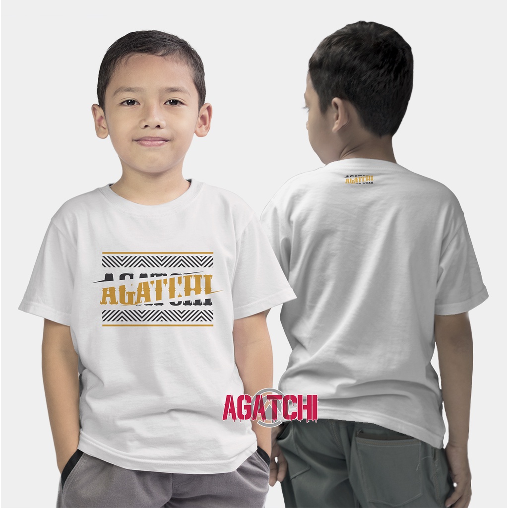 Baju Kaos Distro Atasan Anak Laki-Laki Agatchi Code SL4