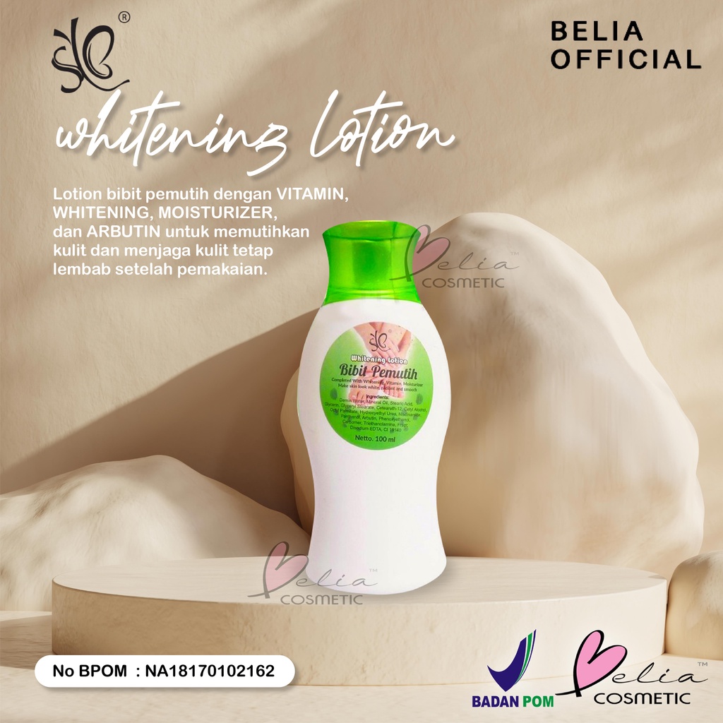 ❤ BELIA ❤ SYB Bibit Pemutih | Lotion | Scrub | Body Wash | Sabun Batang In-Fuse Whitening Bibit Cair