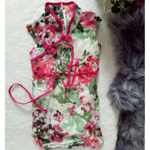 Bonita cheongsam dress anak