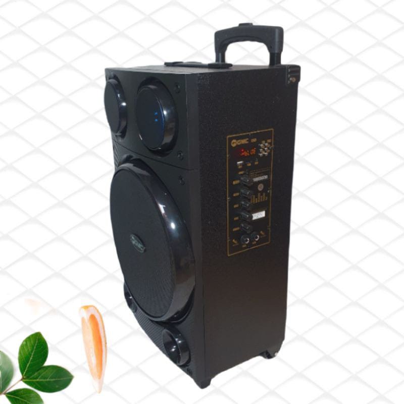 GMC 897L Speaker Portable Bluetooth Karaoke Extra Power