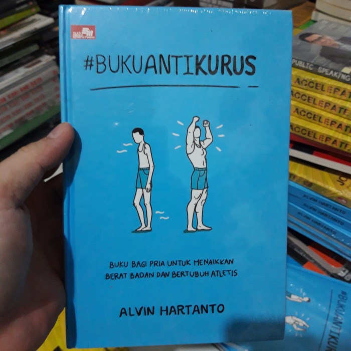 buku anti kurus alvin - original hc