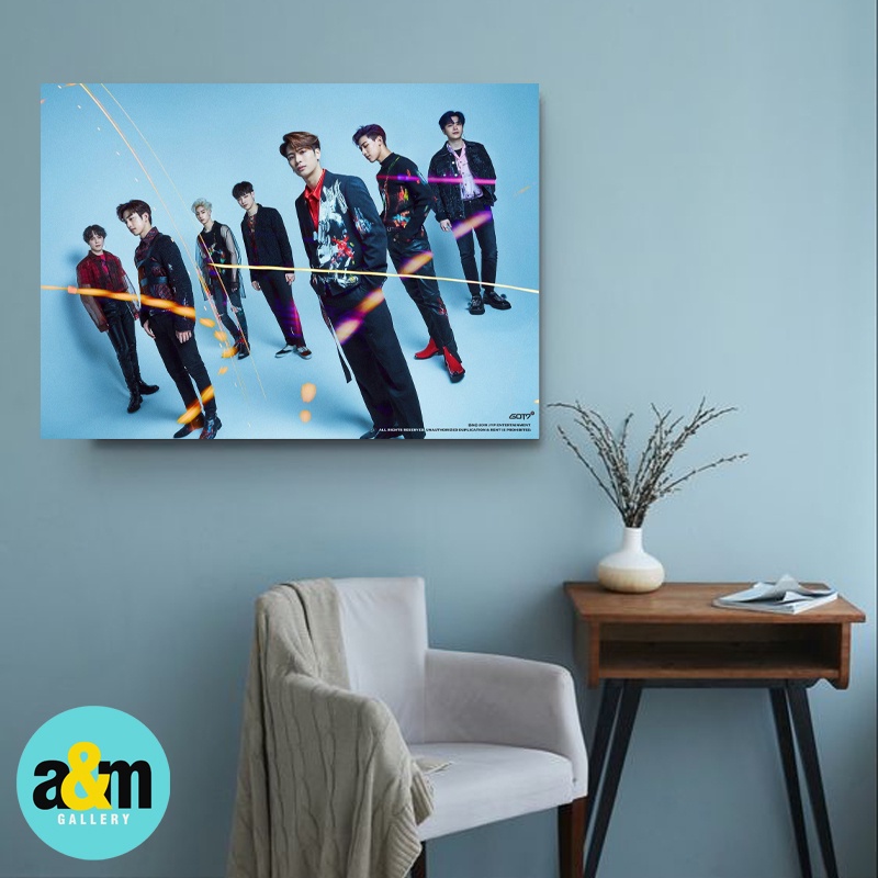 Poster Kayu GOT7 Hiasan Dinding Dekorasi Kamar I Poster Kayu K-POP Dekorasi Kamar - A&amp;M