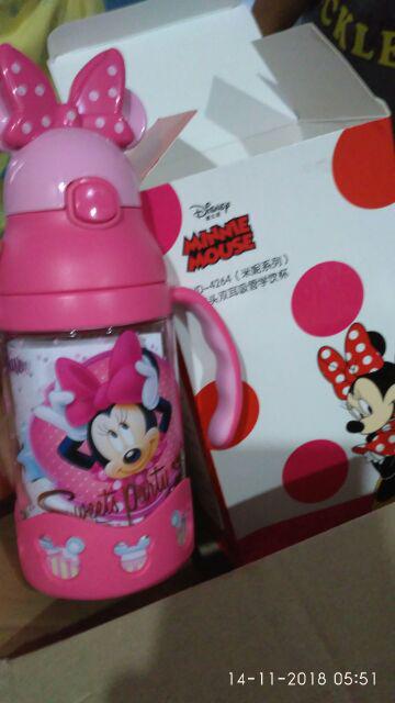 Botol Minum Mickey 430ml / Botol Minum Disney Mickey Minnie