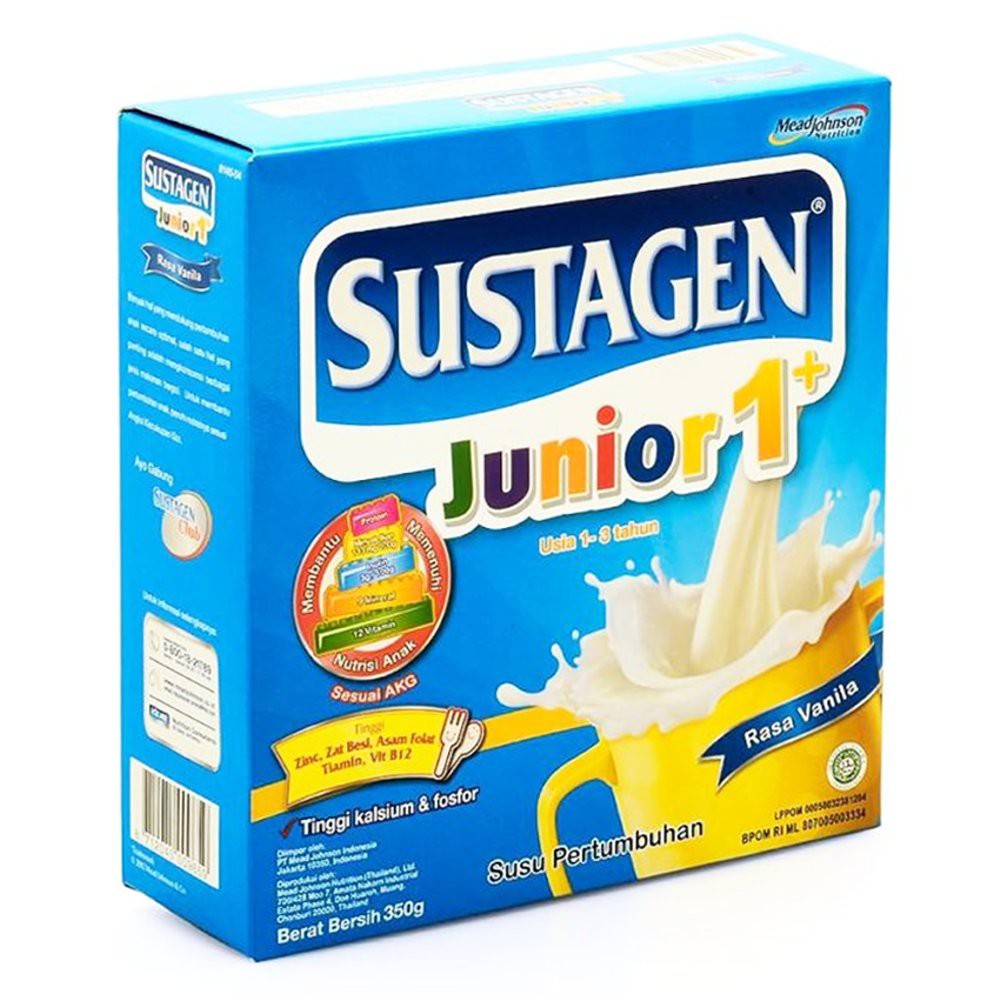 

Sustagen junior 1+ 350gr rasa vanila / madu