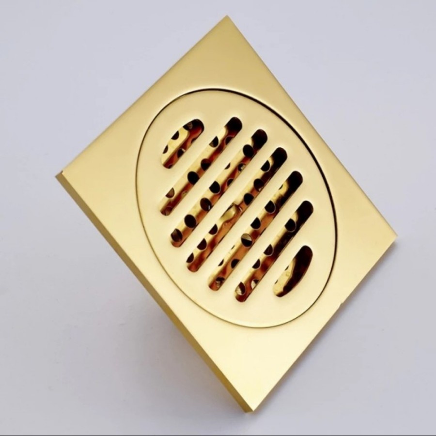 floor drain kamar mandi saringan got GOLD EMAS anti bau TEBAL