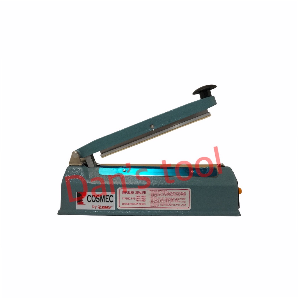 Impulse Sealer - Alat Seal Plastik - Plastik Sealer - Mesin Segel Plastik 20 CM Body Besi