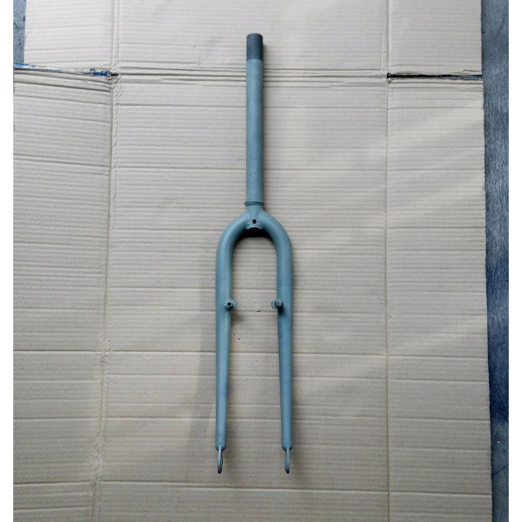 Fork Rigid MTB 26 Inch Oversize Drat OS Steel V-brake Only Mentahan NOS.