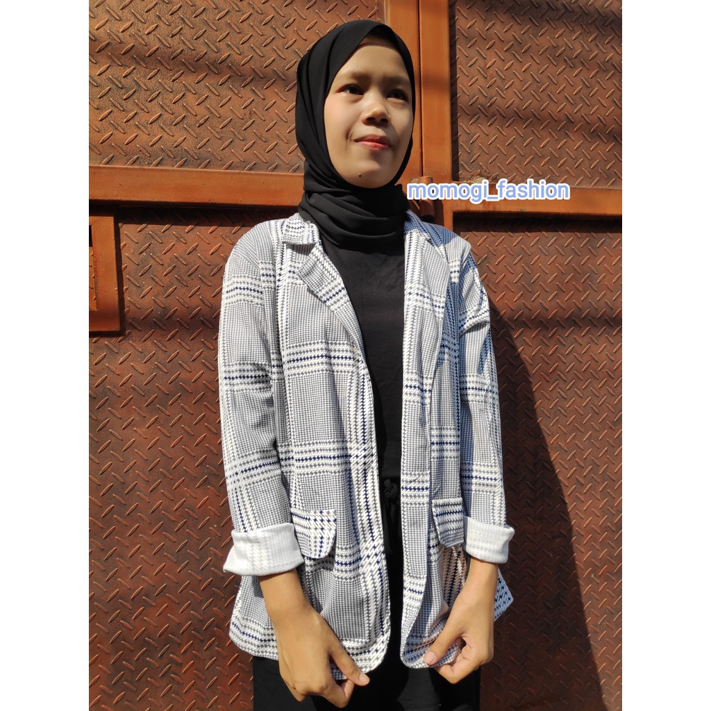 MOMOGI- BLAZER WANITA / BLAZER KEKINIAN / BLAZER KANTORAN