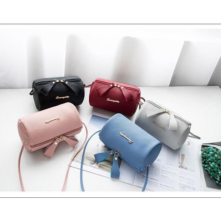 READY STOCK TAS SELEMPANG / SLEMPANG WANITA SLING BAG BULAT IMPORT BATAM