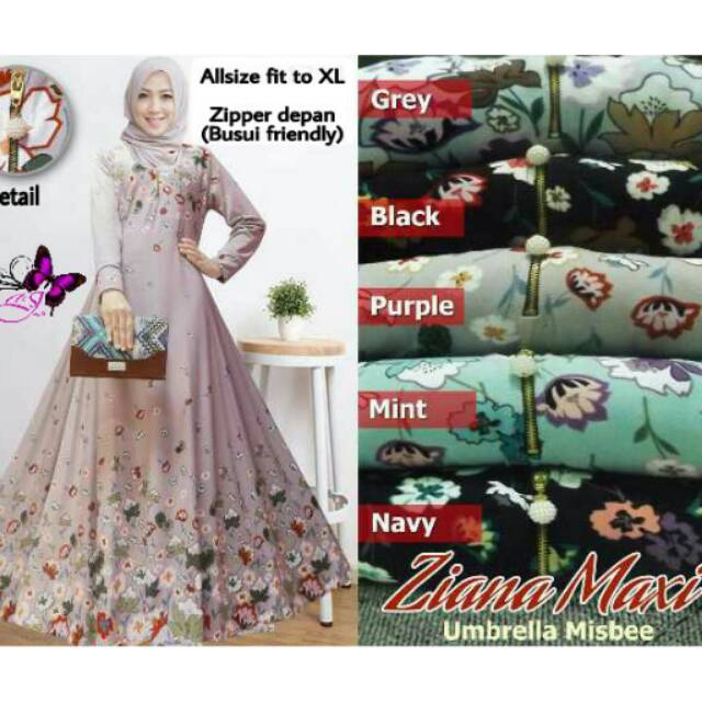 Ziana Maxi Umbrella Dress