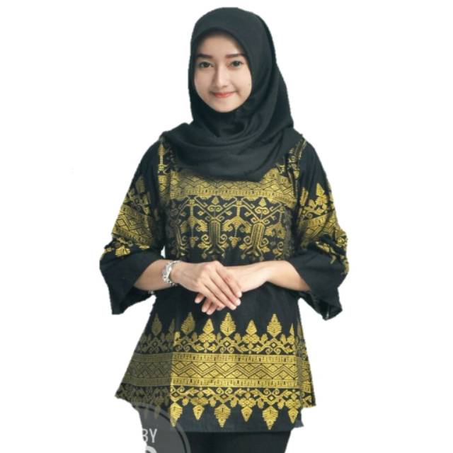 ATASAN WANITA BLOUSE ANJANI GOLD