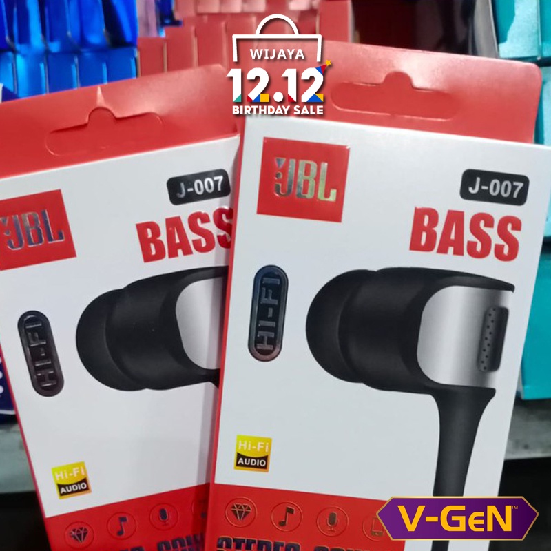 HEADSET JBL J-007 Extra Bass Ori