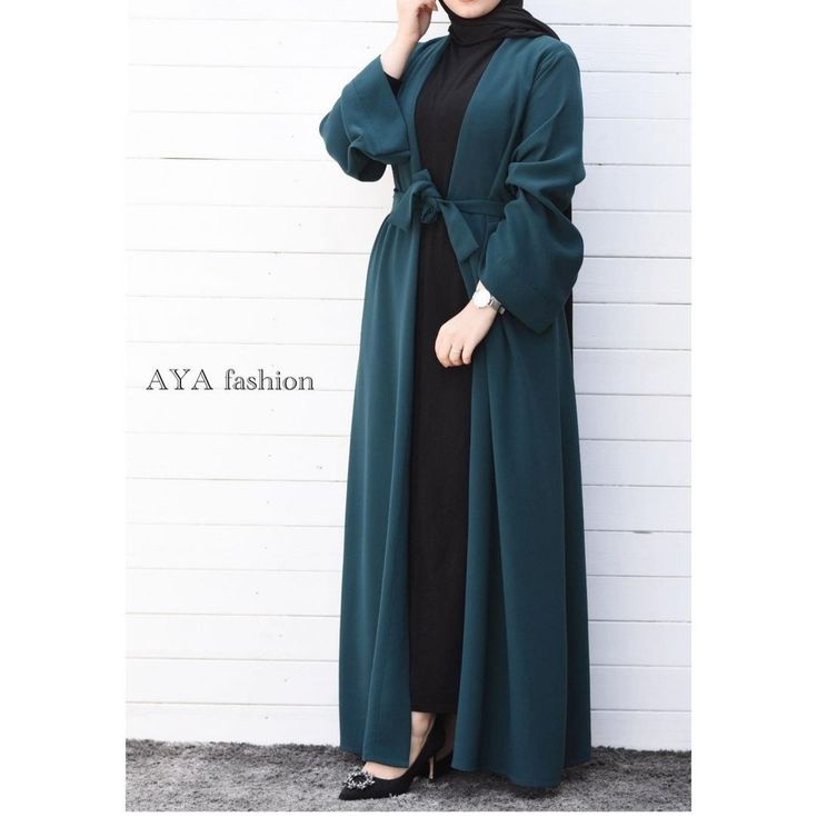 Aya Long Cardigan Kimono Tali terpisah //Ceruty Babydoll