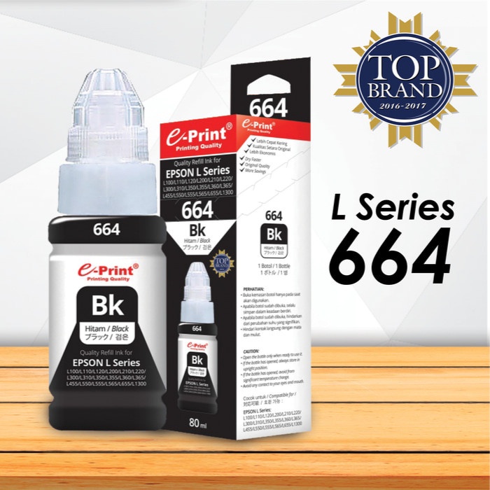 

e-Print Refill Ink Epson 664 L Series /Tinta Refill Printer Epson 664