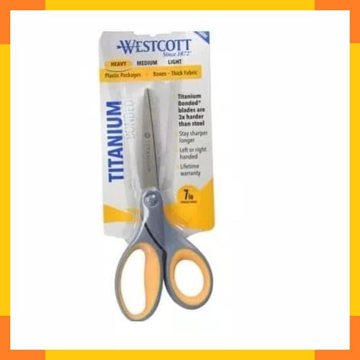 

Westcott Titanium Bonded Scissors Gunting Serbaguna 7 inch 7" 7inch