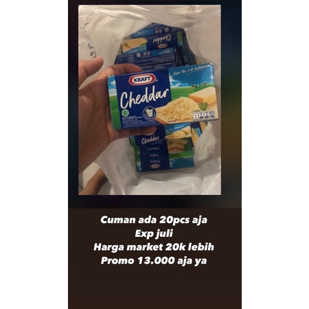 PROMO keju kraft chedar 165gr