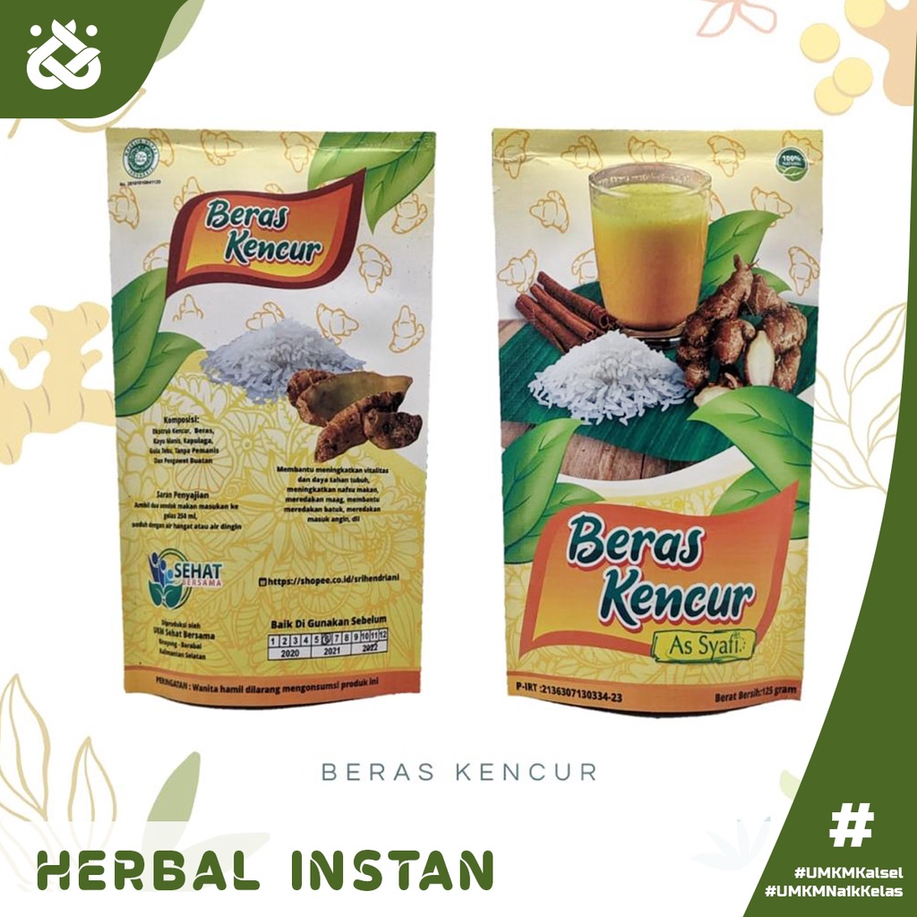 

Beras Kencur Herbal Instan