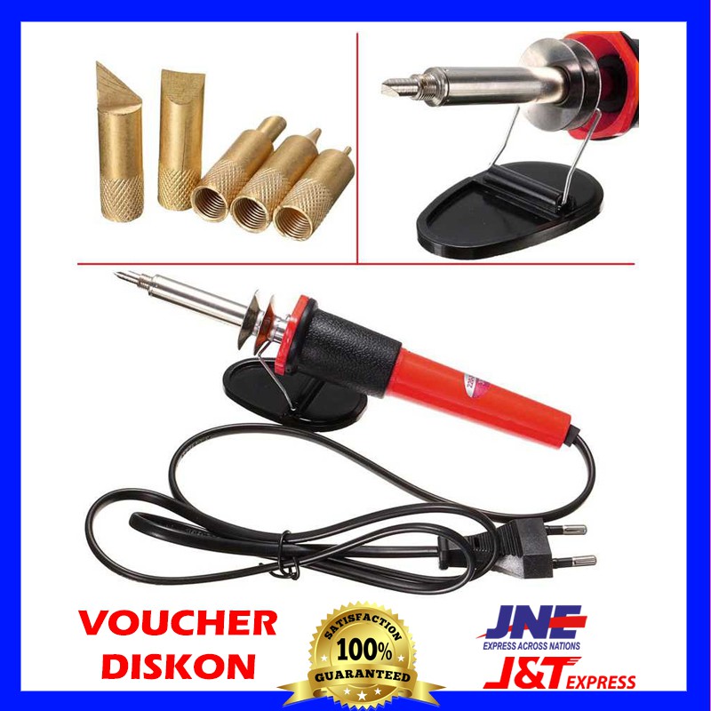 Solder Lukis Pyrography Wood Carving Pirograbador - Solder Alat Lukis Kayu Pyrography