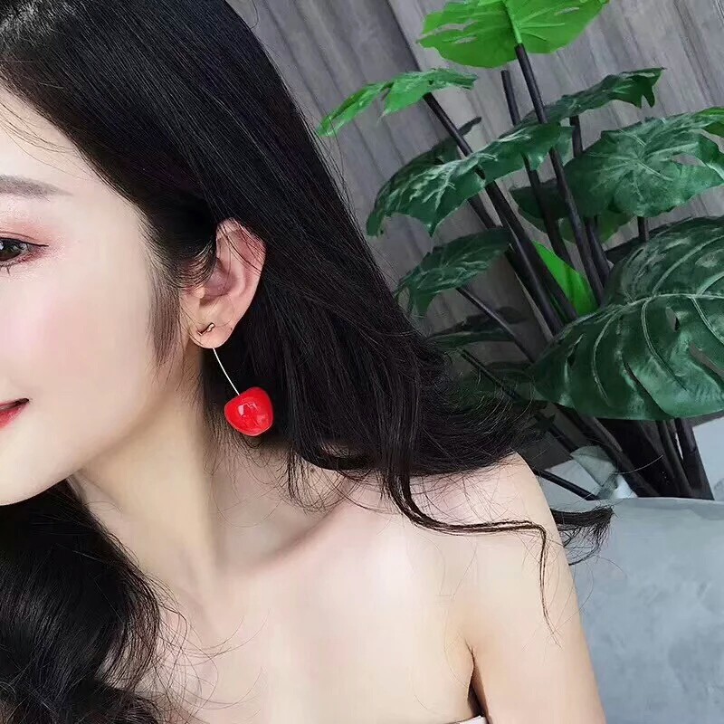 Anting wanita fashion korea panjang 313