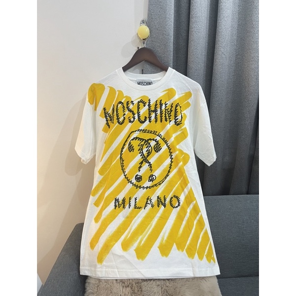 NEW MOSCHINO MILANO T SHIRT AUTHENTIC ORIGINAL TOP/DRESS