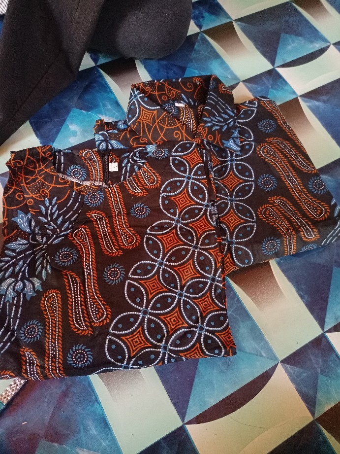 Maura Couple - Sania Ruffle Batik Couple