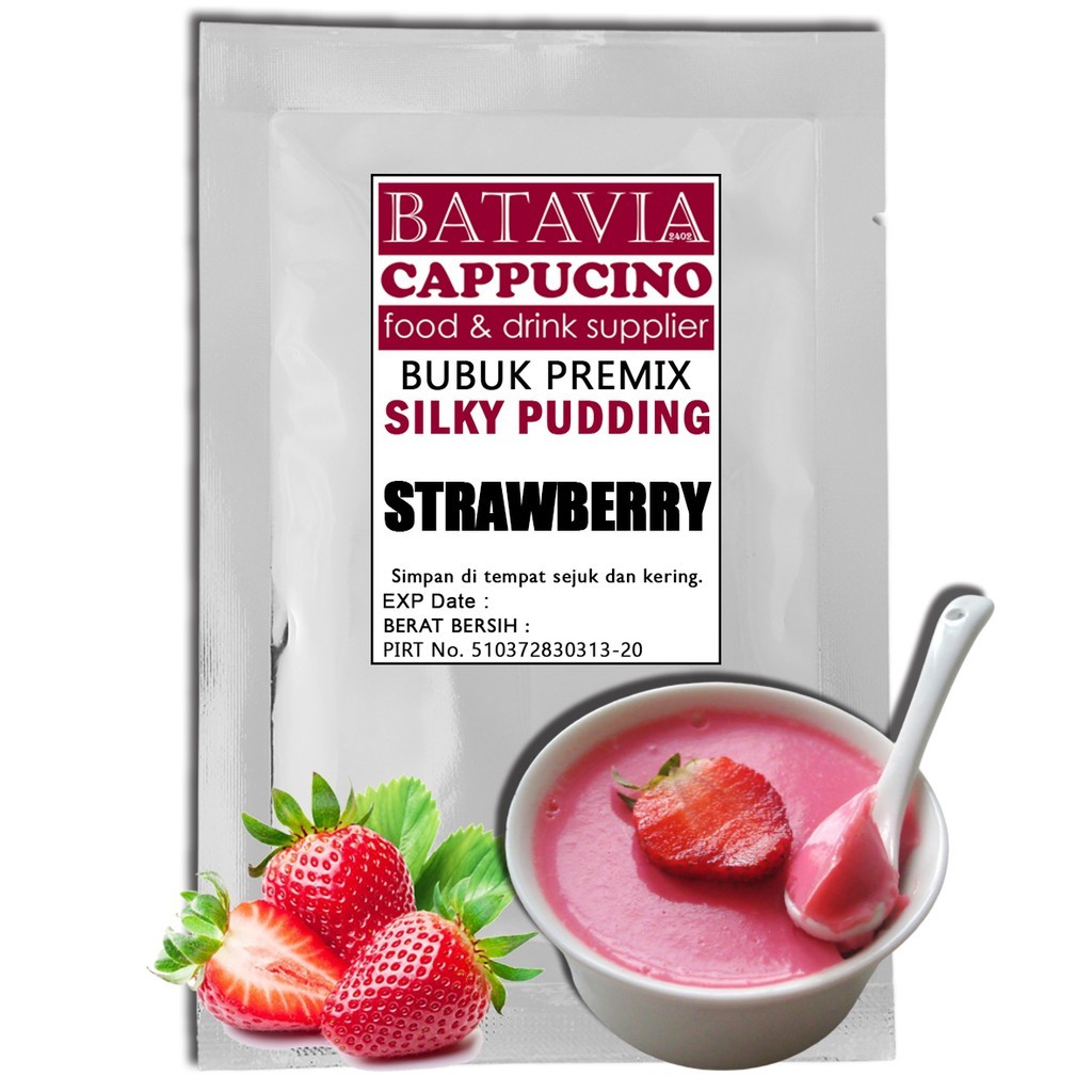 

Bubuk Silky Puding Batavia Rasa Strawberry 500Gram