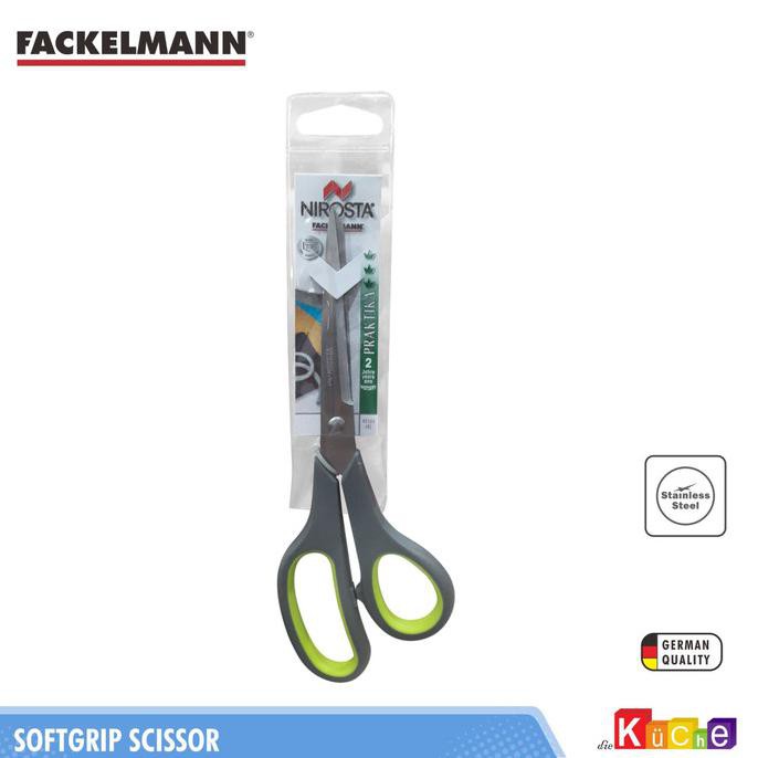 

NIROSTA UNIVERSAL SCISSORS / GUNTING STAINLESS STEEL SOFT GRIP