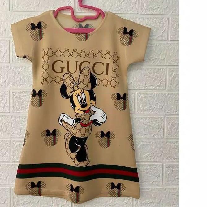 Baju anak perempuan minnie mouse / dress anak minnie mouse