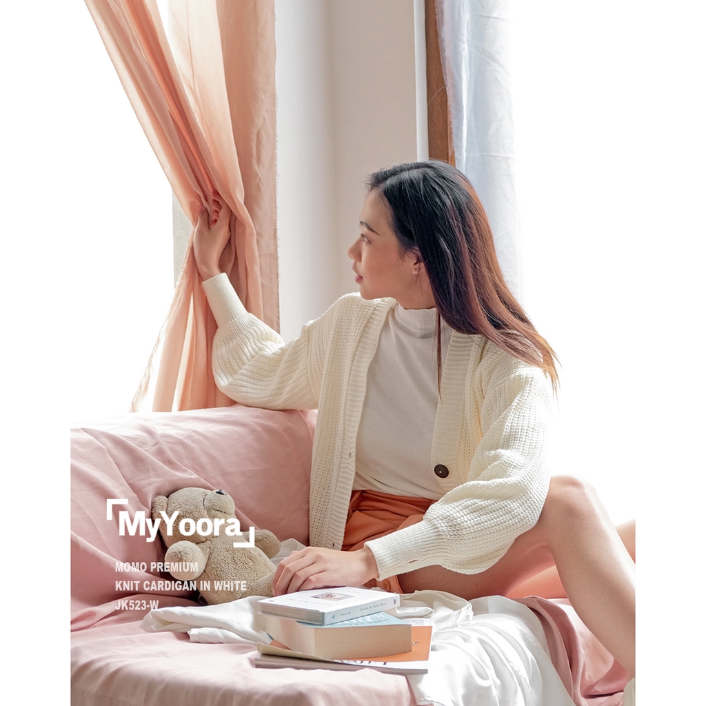 MyYoora Premium Knit Basic Cardigan Rajut JK530/JK525 /JK523-3