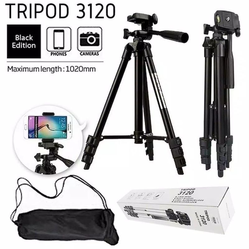 Tripod 3120 - Tripod HP dan Kamera