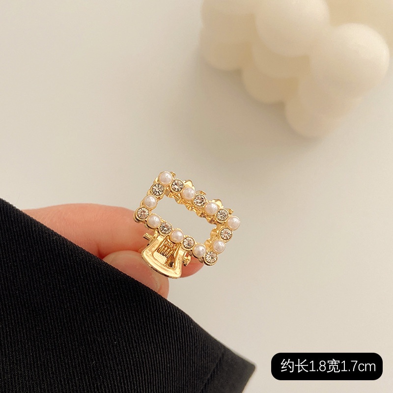 Jepit Rambut Mutiara Berlian Imitasi Untuk Anak Perempuan