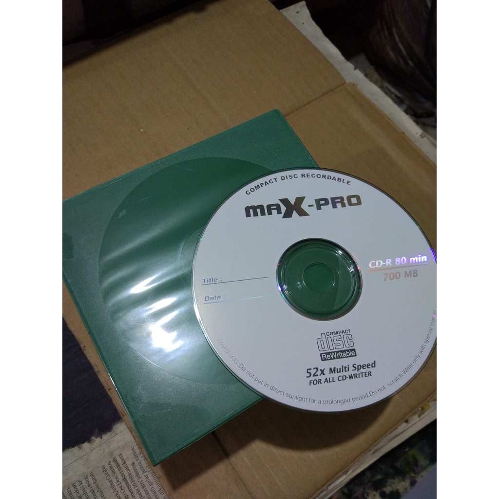 CD-R CD Kosong Max-Pro