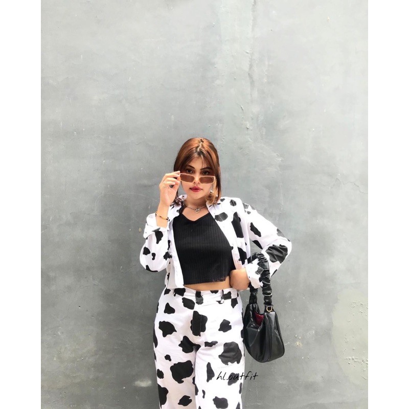 HL COW PANTS (REALPICT)