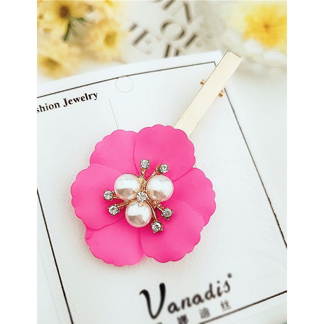 LRC Jepit Rambut Fashion Alloy Large Flower Hair Clip F6204X