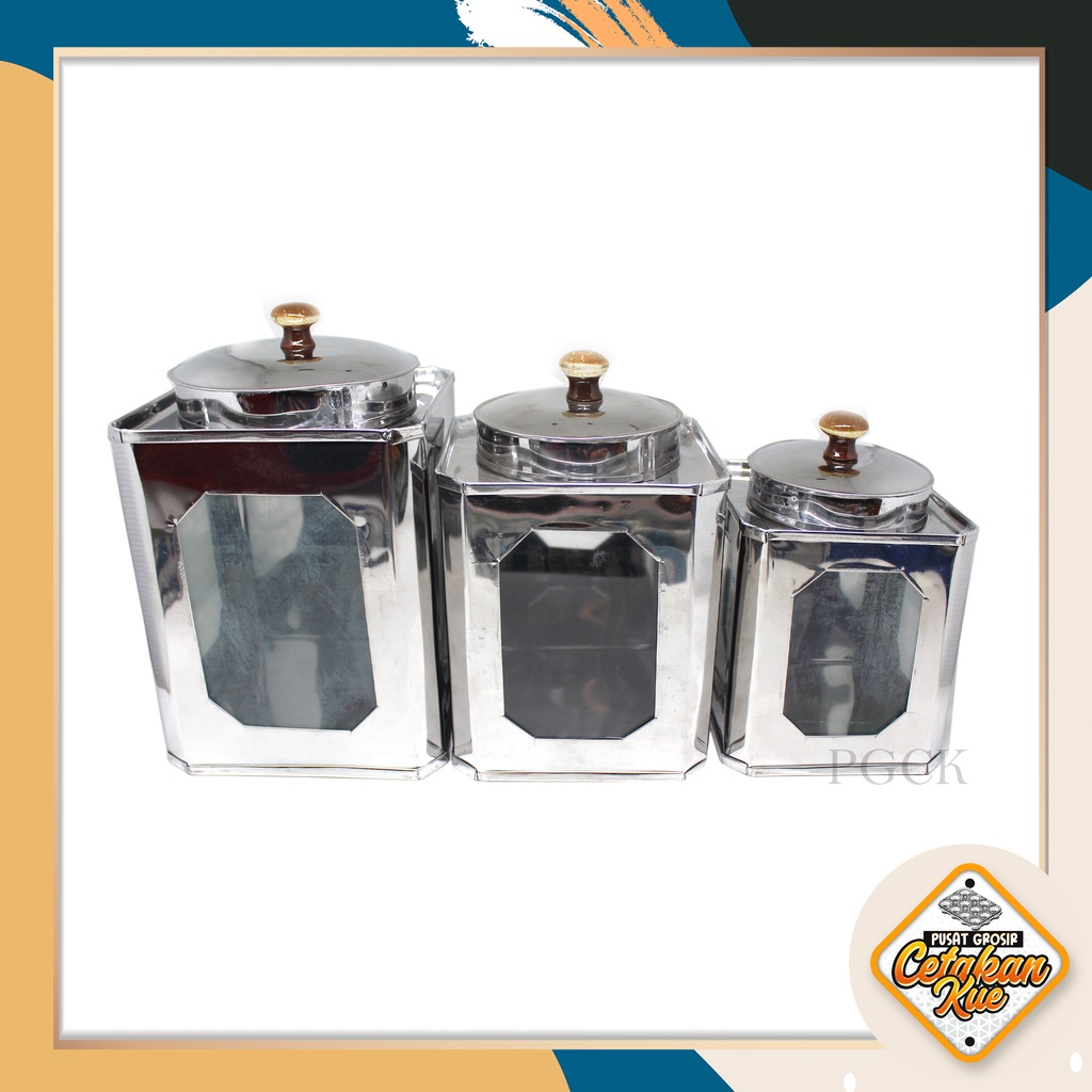 PGCK TOPLES KUE KACA / TOPLES STAINLESS / TOPLES MINI LUCU