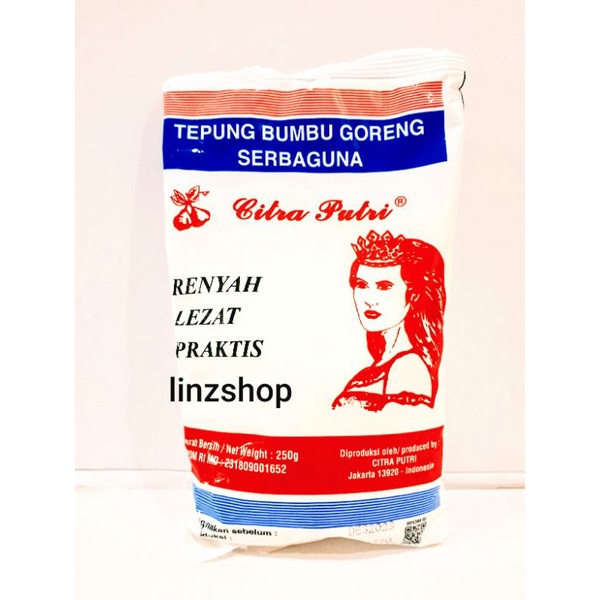 

tepung bumbu goreng serbaguna citra putri 250 gr