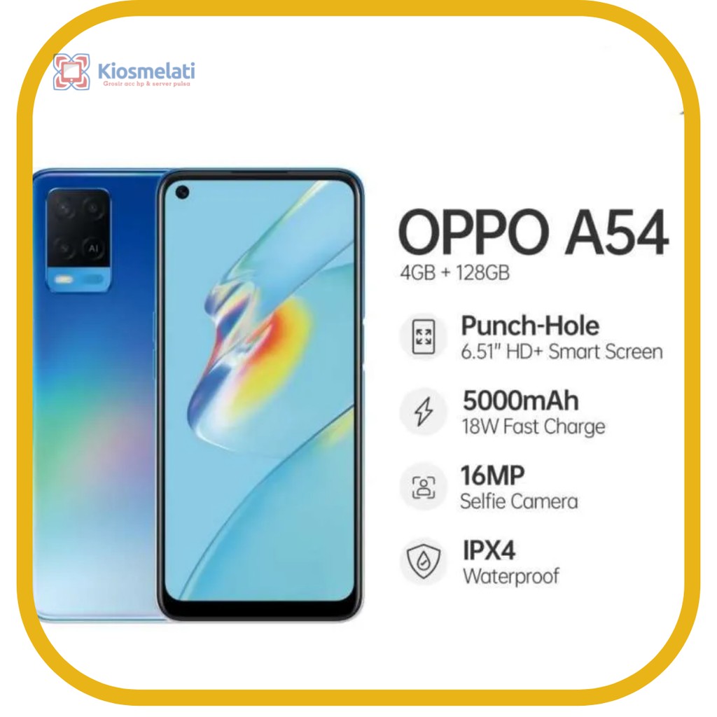 HP OPPO A54 4/64GB - OP   PO A53- A74 RAM 6GB INTERNAL 128GB