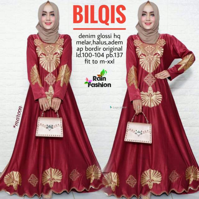 Dress Gamis Bilqis by RainFashion