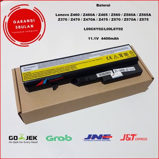 Baterai Battery Lenovo Z460 Z460A Z465 Z560 Z560A Z565A Z370 Z470 Z470A Z475 Z570 Z570A Z575